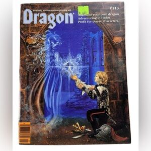 Dragon Magazine | Monthly Adventure Role-Playing Aid | September 1986 #113